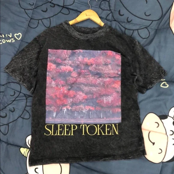 Sleep Token  Graphic Tee Wash Color - Size L - Like new. - Picture 2 of 7